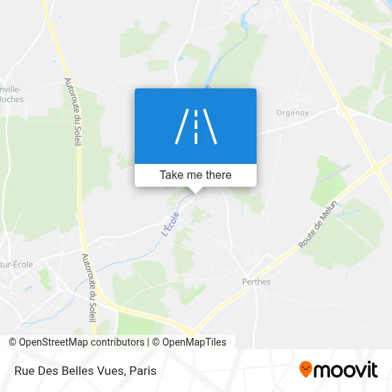 Rue Des Belles Vues map