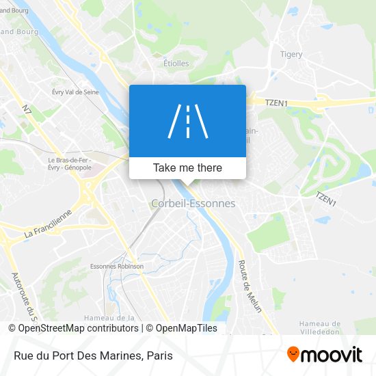 Rue du Port Des Marines map