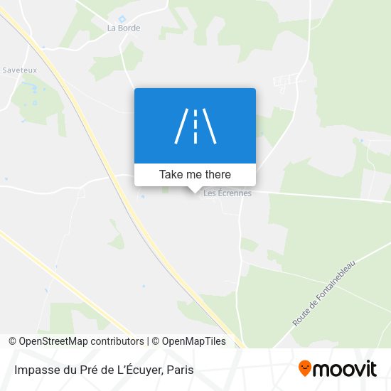Impasse du Pré de L’Écuyer map
