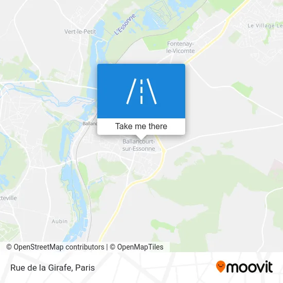 Rue de la Girafe map