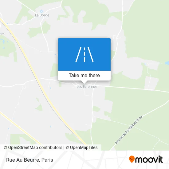 Rue Au Beurre map