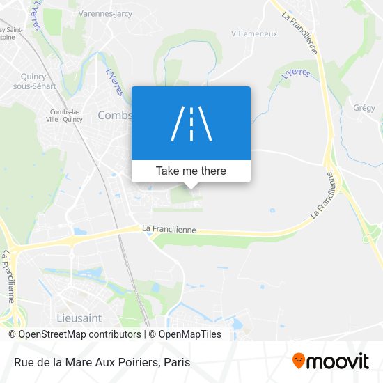 Rue de la Mare Aux Poiriers map