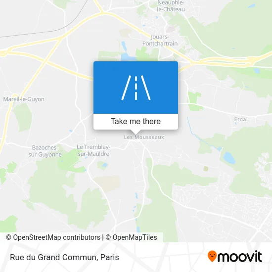 Rue du Grand Commun map