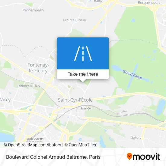 Boulevard Colonel Arnaud Beltrame map