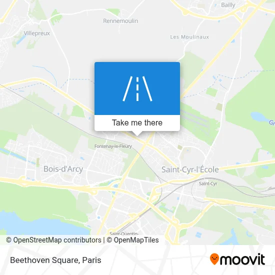 Square Beethoven map