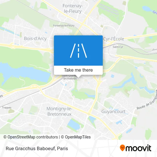Rue Gracchus Baboeuf map