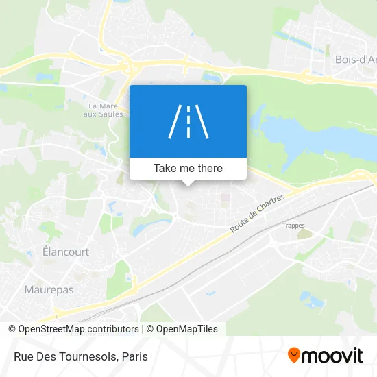 Rue Des Tournesols map