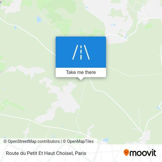 Route du Petit Et Haut Choisel map