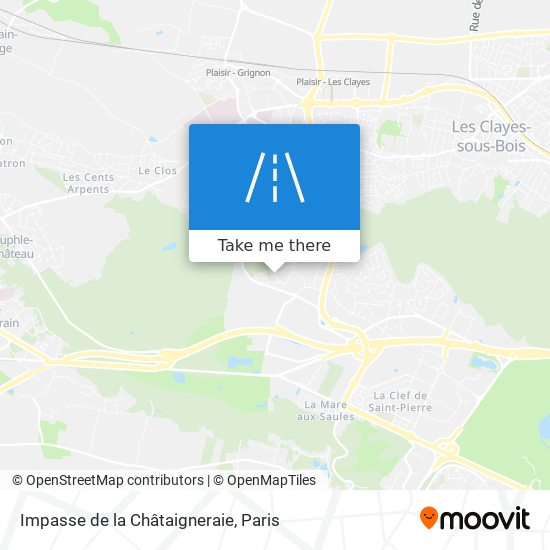 Mapa Impasse de la Châtaigneraie