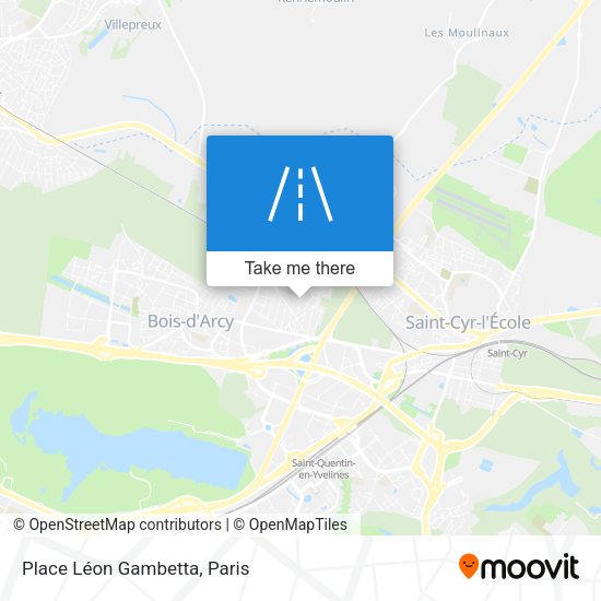 Place Léon Gambetta map