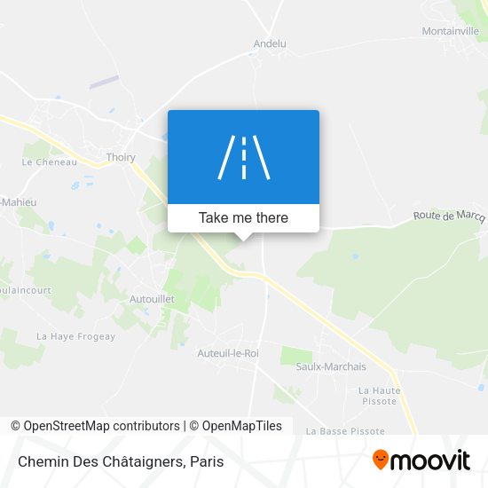 Chemin Des Châtaigners map