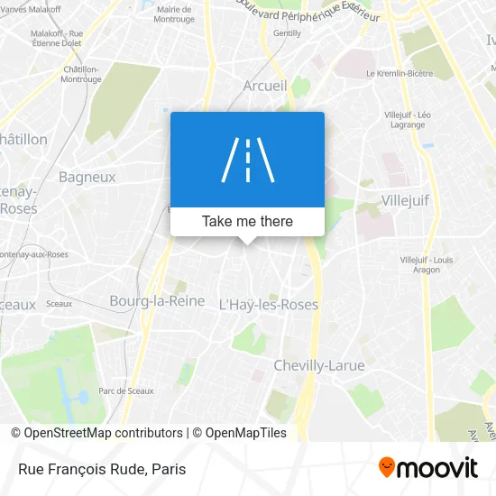 Rue François Rude map