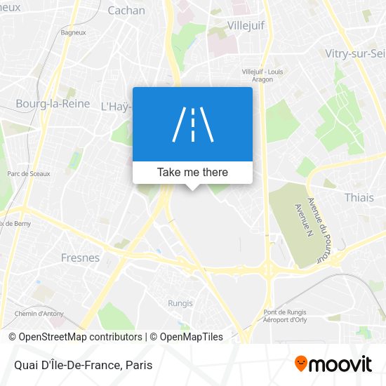 Quai D'Île-De-France map