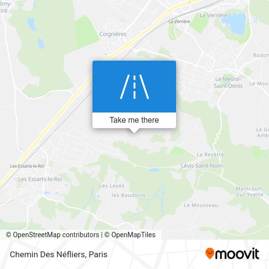 Chemin Des Néfliers map
