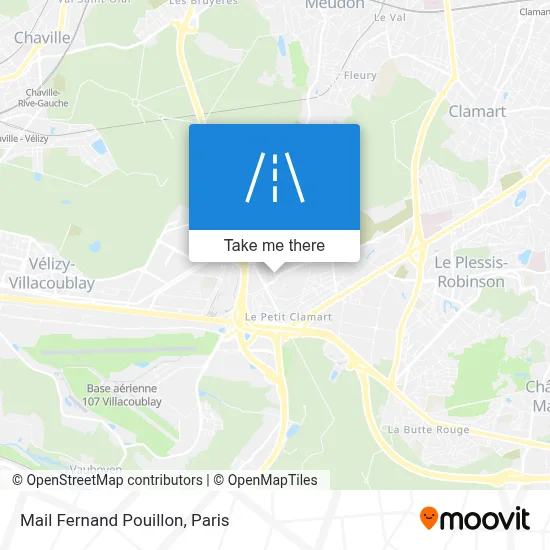 Mail Fernand Pouillon map