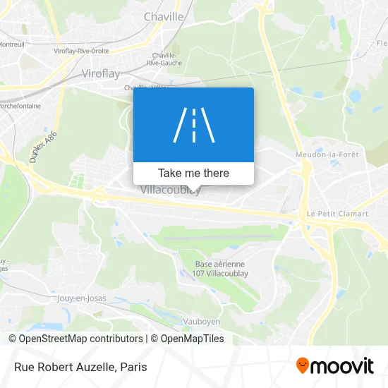 Rue Robert Auzelle map