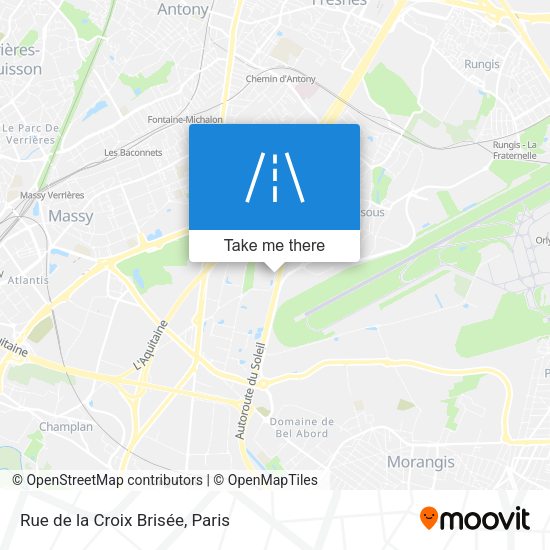 Rue de la Croix Brisée map