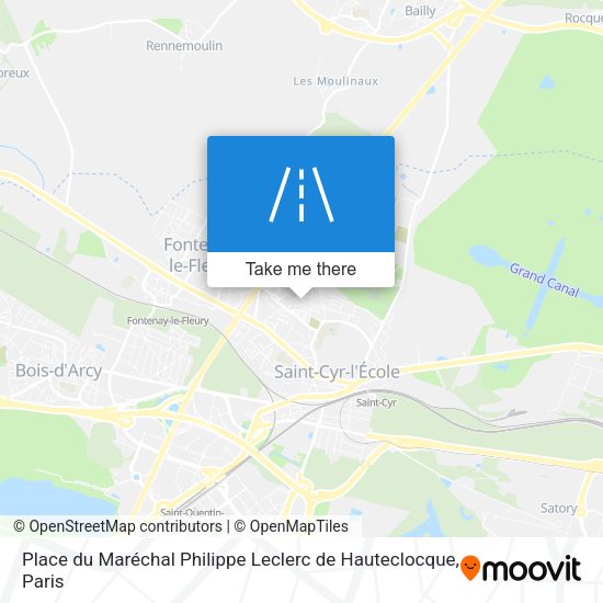 Place du Maréchal Philippe Leclerc de Hauteclocque map