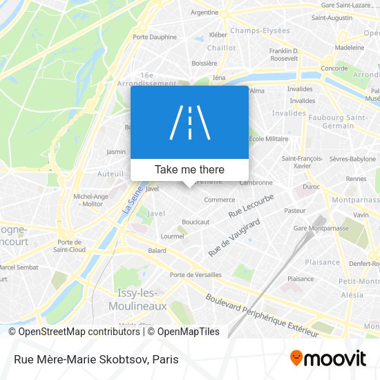 Rue Mère-Marie Skobtsov map