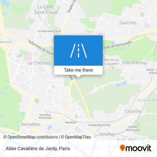 Allée Cavalière de Jardy map
