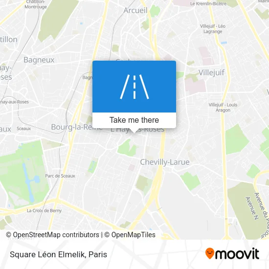 Square Léon Elmelik map