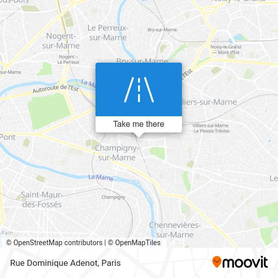 Rue Dominique Adenot map