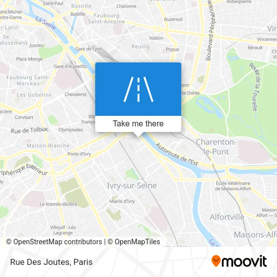 Rue Des Joutes map