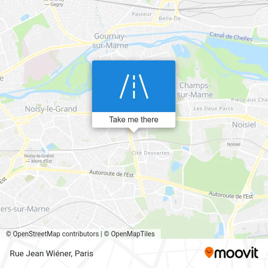 Rue Jean Wiéner map