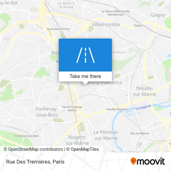 Rue Des Tremières map