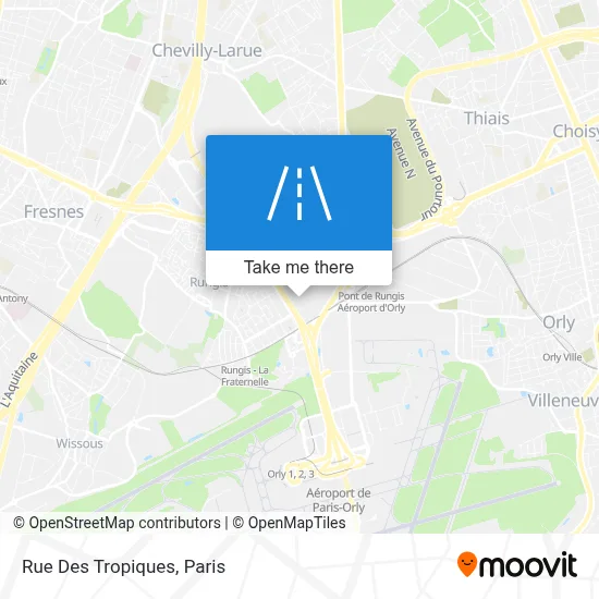 Rue Des Tropiques map