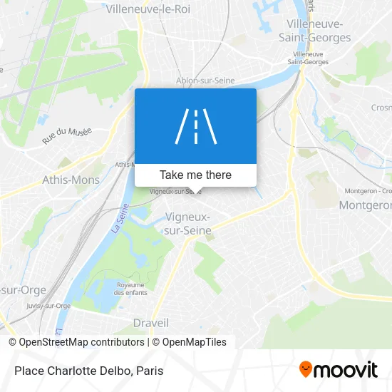 Place Charlotte Delbo map