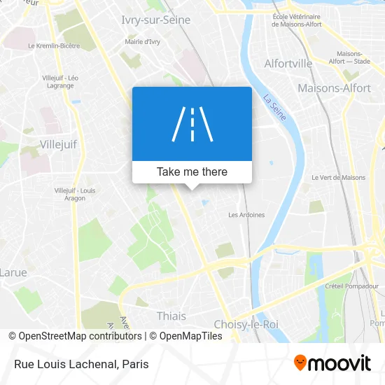 Rue Louis Lachenal map