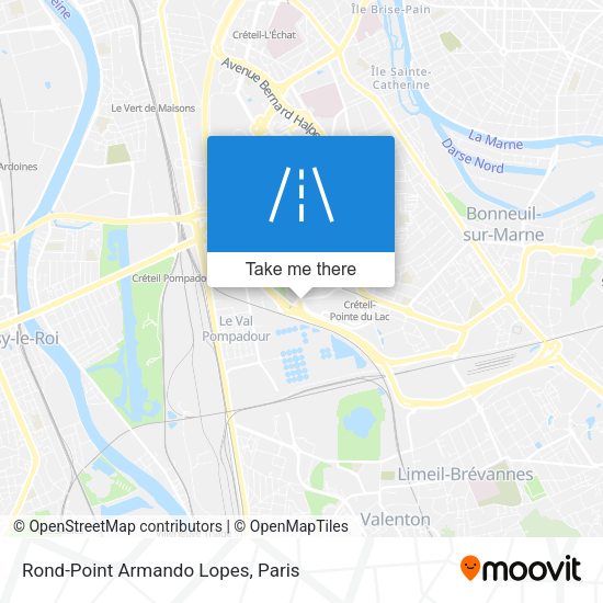 Rond-Point Armando Lopes map