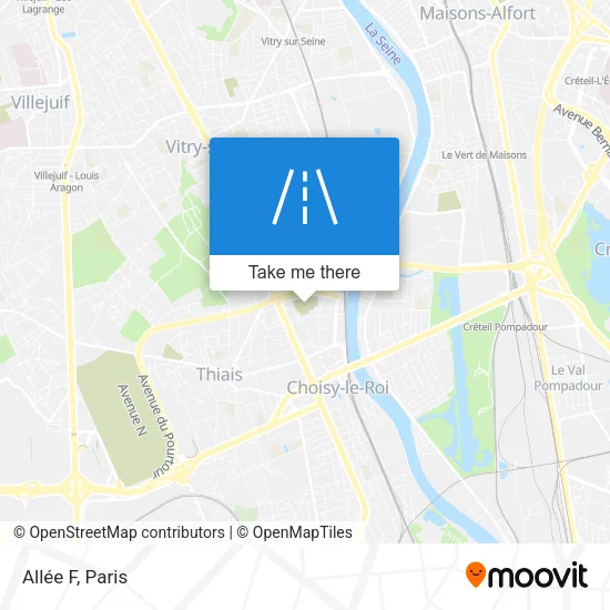 Allée F map