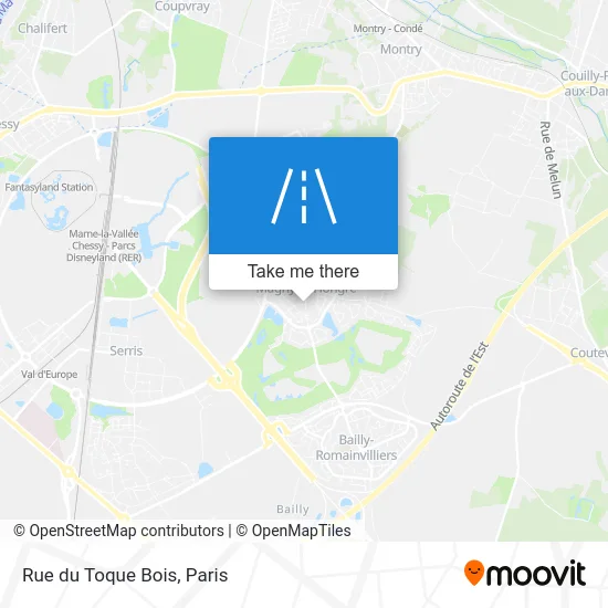 Rue du Toque Bois map