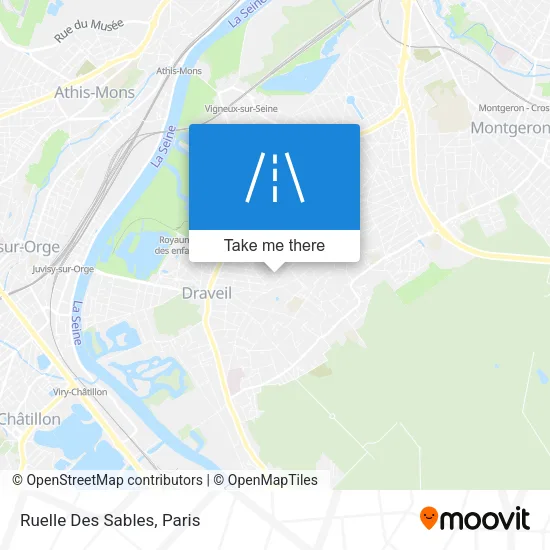 Ruelle Des Sables map