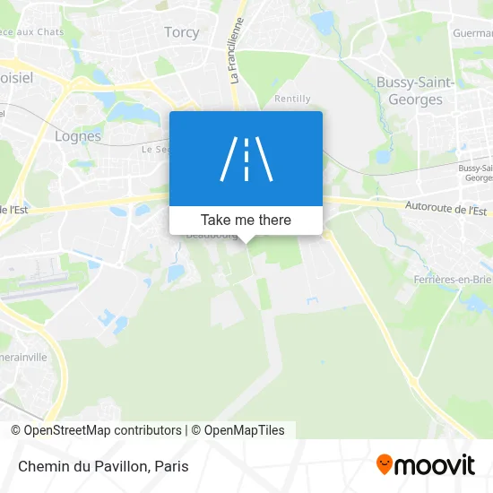 Chemin du Pavillon map