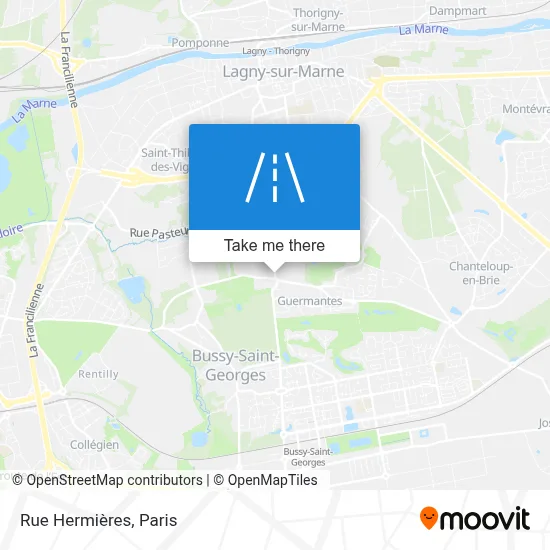 Rue Hermières map