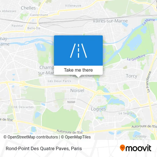 Rond-Point Des Quatre Paves map