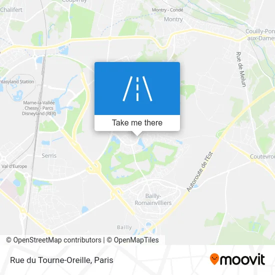 Rue du Tourne-Oreille map