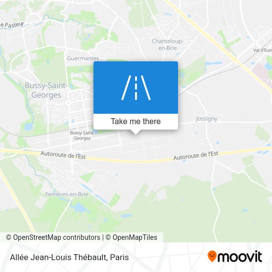 Allée Jean-Louis Thébault map