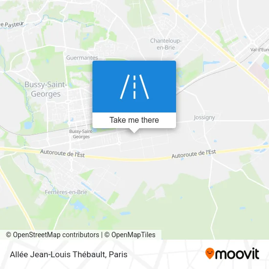 Allée Jean-Louis Thébault map