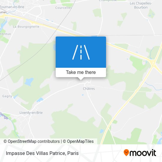 Impasse Des Villas Patrice map