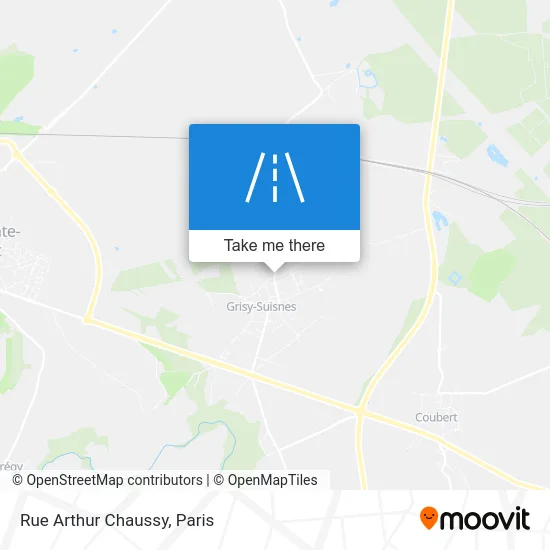 Rue Arthur Chaussy map