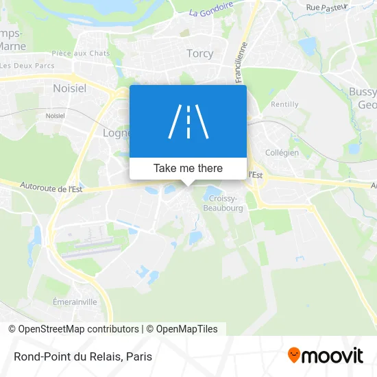Rond-Point du Relais map