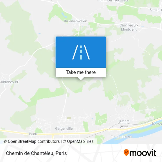 Chemin de Chantéleu map