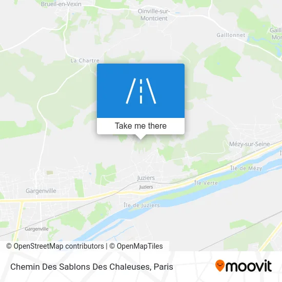 Chemin Des Sablons Des Chaleuses map