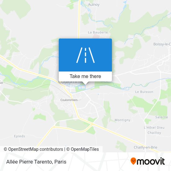 Allée Pierre Tarento map