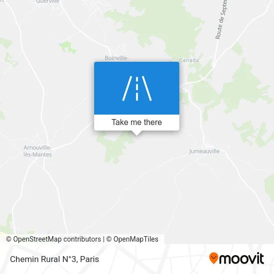 Chemin Rural N°3 map