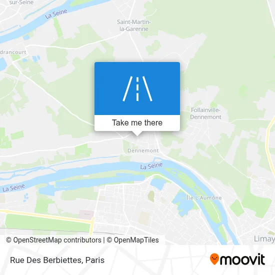 Rue Des Berbiettes map